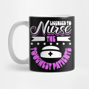 Licensed to nurse - correctional care Mug